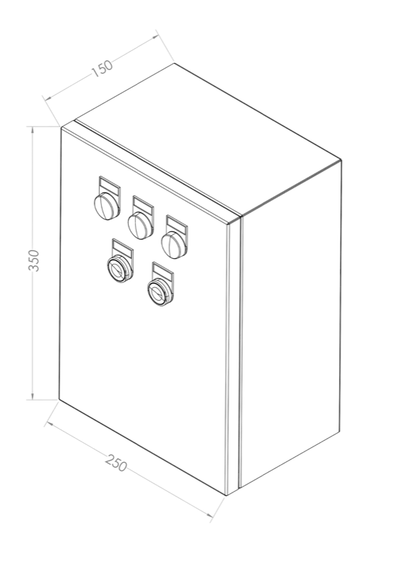 Motor Control Panel 0.75kW
